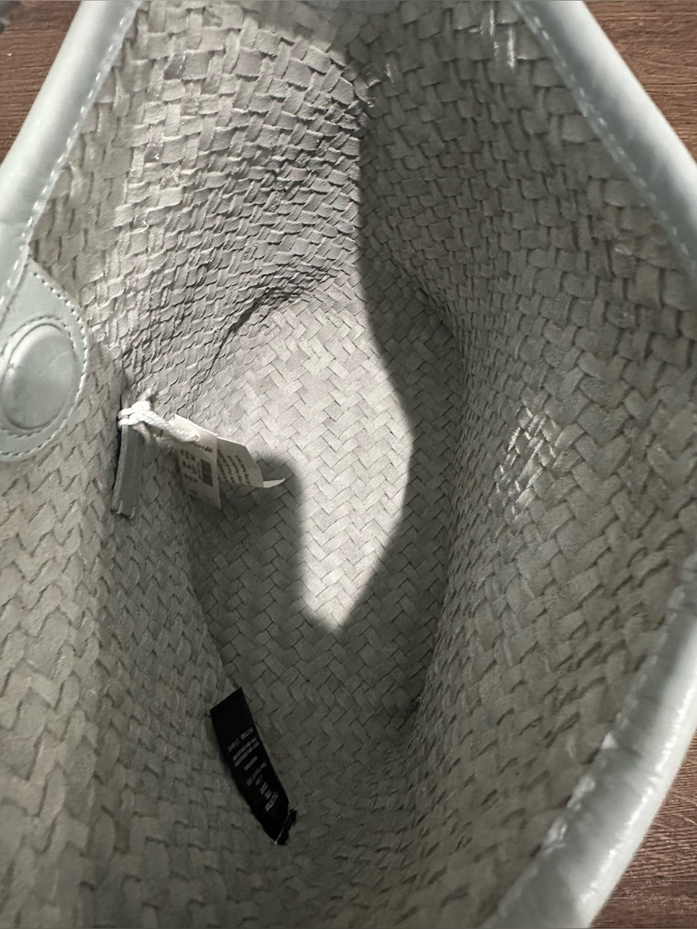 Madewell Woven Leather Shoulder Bag - Picture 5 of 9